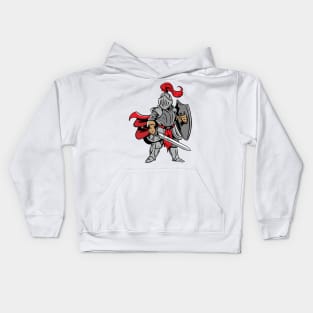 A Knight Motive Ready To Fight Kids Hoodie